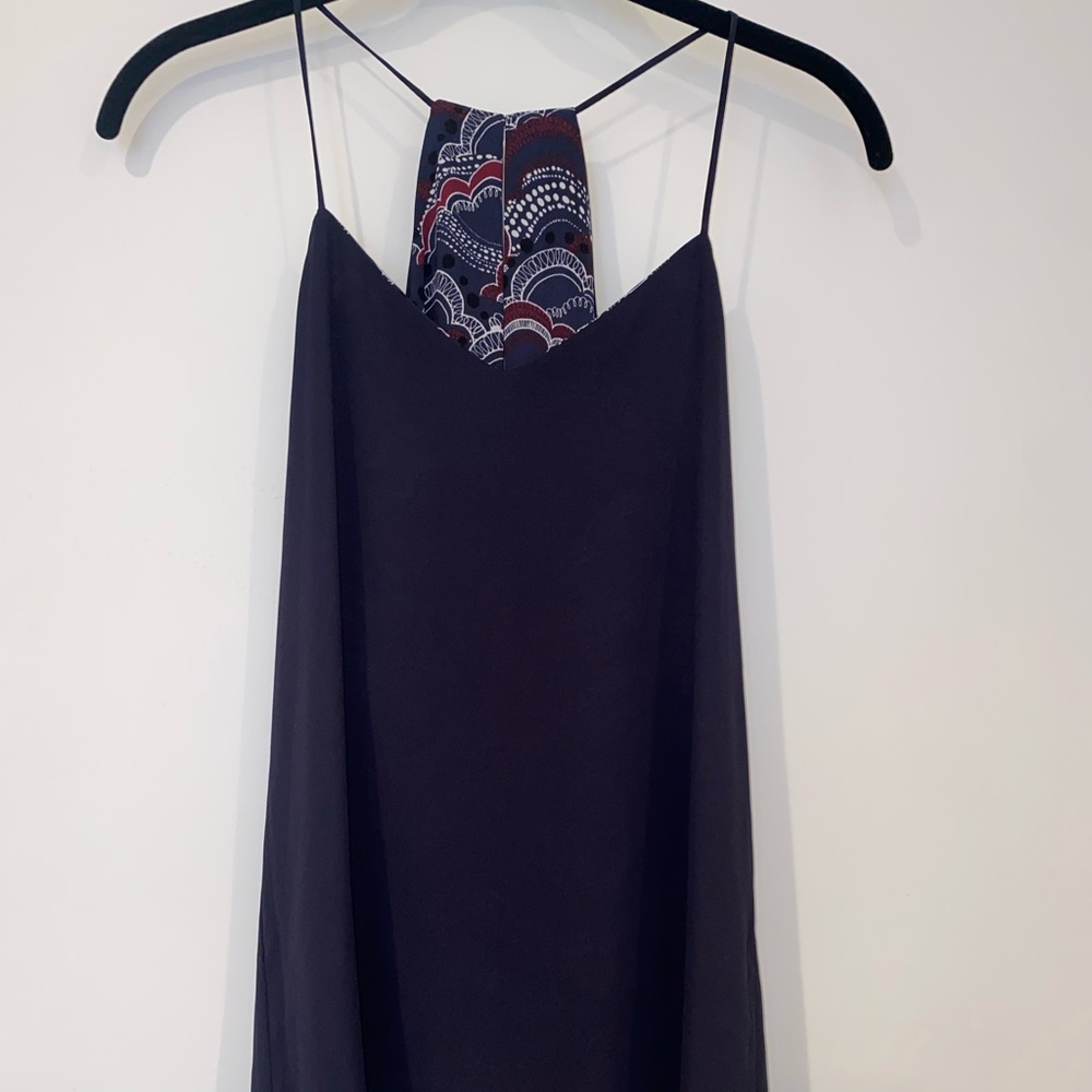 Reversible Navy & Paisley Express Tank